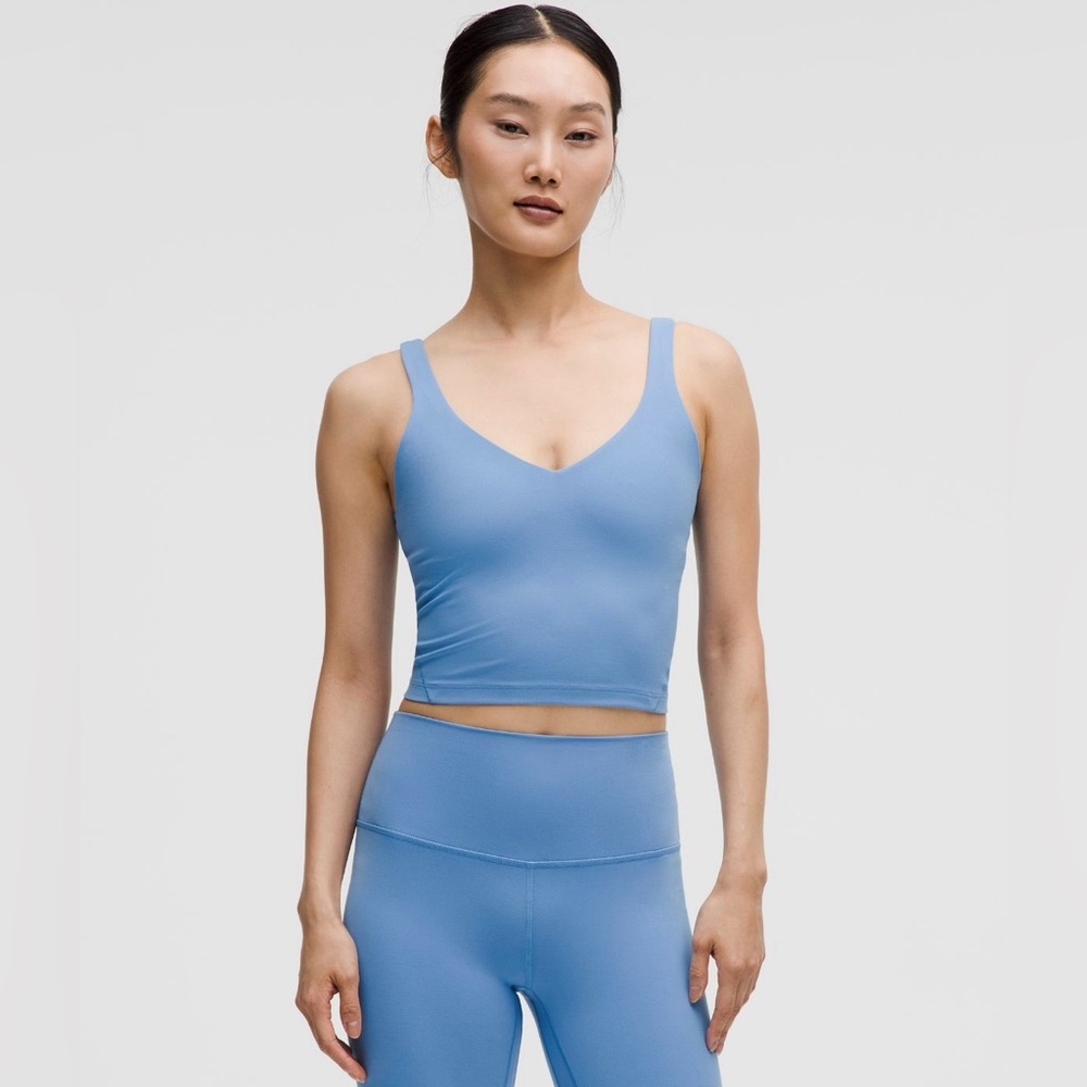 Lululemon Align Tank in Pool Party Blue, size 6.